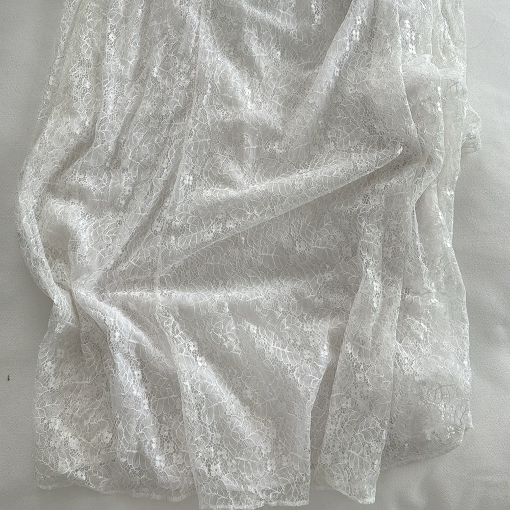 LoveShackFancy White Lace Maxi Dress - Picture 4 of 10